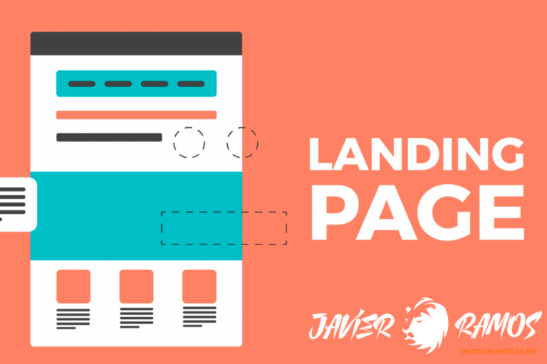 landing page