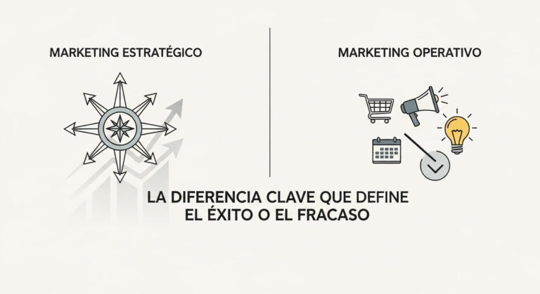 diferencia entre marketing estrategico y marketing operativo