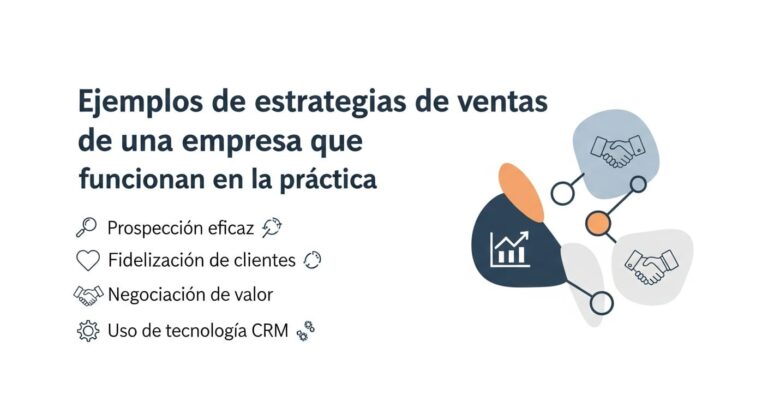 ejemplos de estrategias de ventas de una empresa